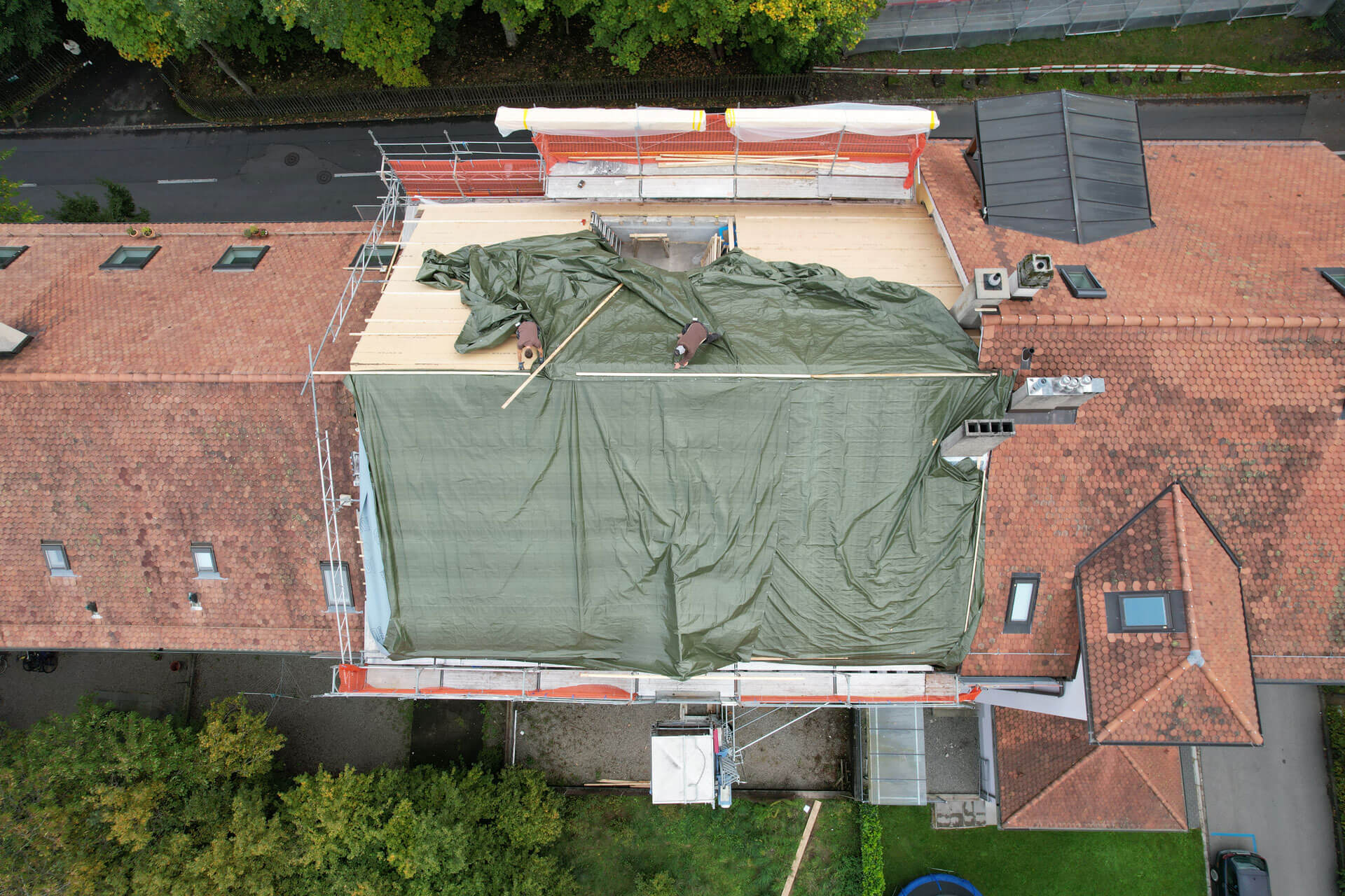 Absturzsicherungen in der Region Basel – Foto: KUGE Bau AG