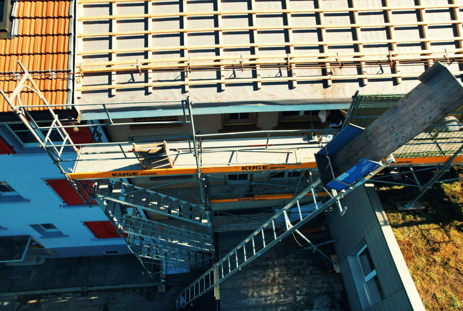 Treppentürme & Personenaufstiege in der Region Basel – Foto: KUGE Bau AG
